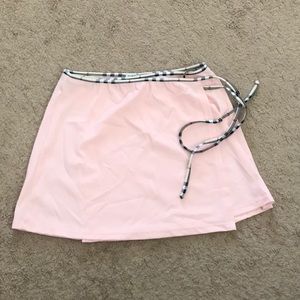 Burberry Wraparound Skirt. Made in Italy